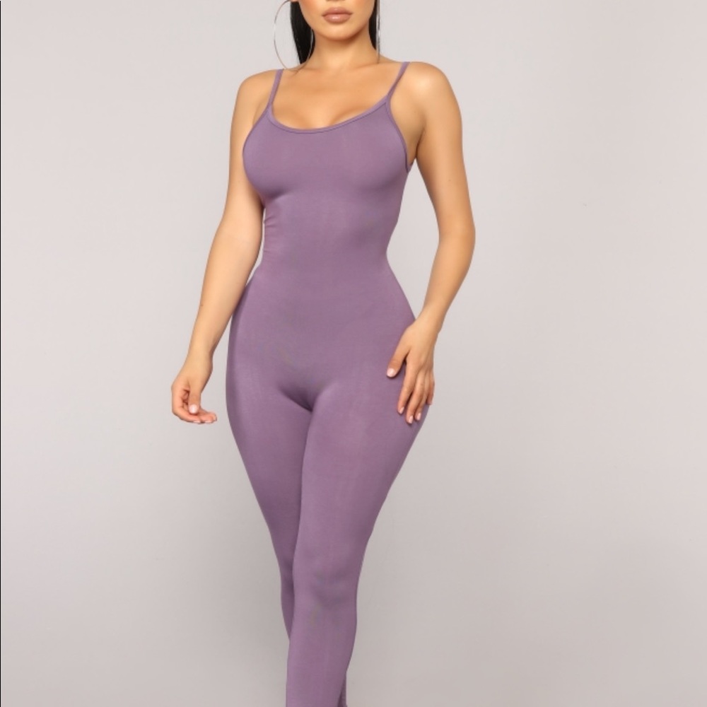 Nova season jumpsuit- plum